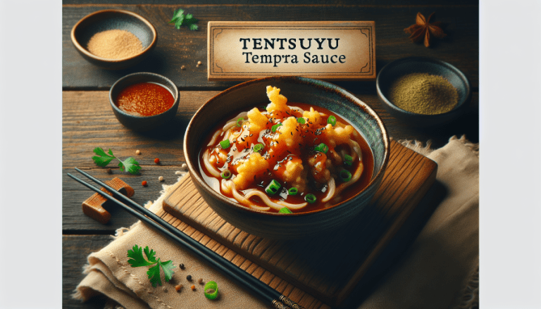 tentsuyu salsa tempura